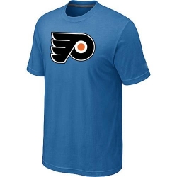NHL Philadelphia Flyers Big & Tall Logo T-Shirt - Light Blue