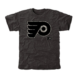 NHL Philadelphia Flyers Black Rink Warrior Tri-Blend T-Shirt