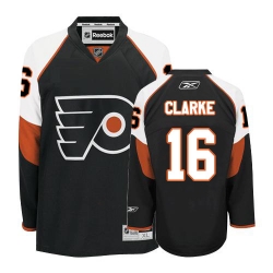 Bobby Clarke Women's Reebok Philadelphia Flyers Authentic Black Third NHL Jersey