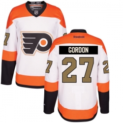 Boyd Gordon Reebok Philadelphia Flyers Premier White Third Jersey