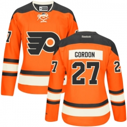 Boyd Gordon Women's Reebok Philadelphia Flyers Premier Orange Alternate Jersey