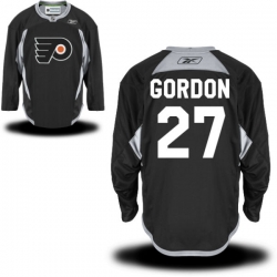 Boyd Gordon Youth Reebok Philadelphia Flyers Premier Black Practice Jersey