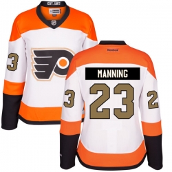 Brandon Manning Women's Reebok Philadelphia Flyers Premier White Third Jersey