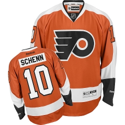 Brayden Schenn Reebok Philadelphia Flyers Premier Orange Home NHL Jersey
