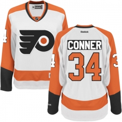 Chris Conner Women's Reebok Philadelphia Flyers Premier White Away Jersey