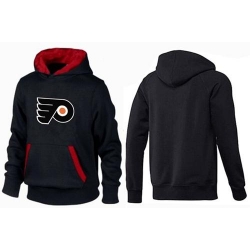 NHL Philadelphia Flyers Big & Tall Logo Pullover Hoodie - Black/Red