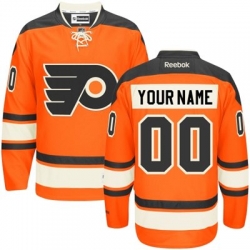 Reebok Philadelphia Flyers Customized Authentic Orange New Third NHL Jersey