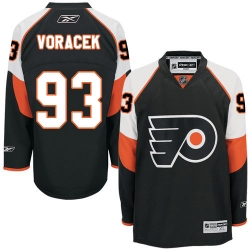 Jakub Voracek Reebok Philadelphia Flyers Premier Black Third NHL Jersey