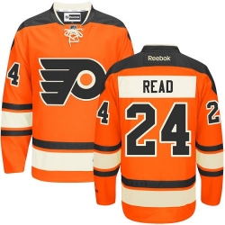 Matt Read Reebok Philadelphia Flyers Authentic Orange New Third NHL Jersey