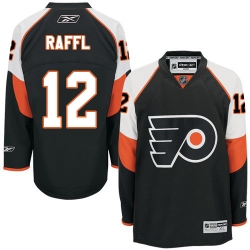 Michael Raffl Reebok Philadelphia Flyers Authentic Black Third NHL Jersey
