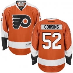 Nick Cousins Reebok Philadelphia Flyers Premier Orange Home Jersey