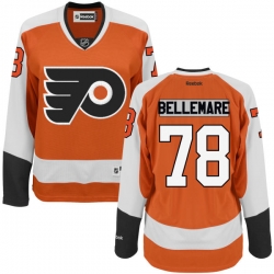 Pierre-Edouard Bellemare Women's Reebok Philadelphia Flyers Premier Orange Home Jersey