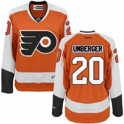 R.J. Umberger Women's Reebok Philadelphia Flyers Authentic Orange Home Jersey