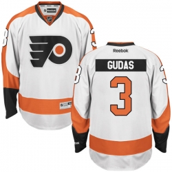 Radko Gudas Reebok Philadelphia Flyers Authentic White Away Jersey