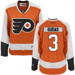 Radko Gudas Women's Reebok Philadelphia Flyers Premier Orange Home Jersey