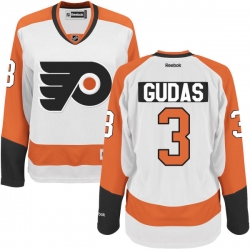 Radko Gudas Women's Reebok Philadelphia Flyers Premier White Away Jersey