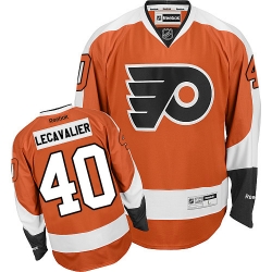 Vincent Lecavalier Reebok Philadelphia Flyers Authentic Orange Home NHL Jersey