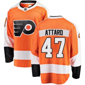 Ronnie Attard Youth Fanatics Branded Philadelphia Flyers Breakaway Orange Home Jersey