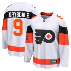 Jamie Drysdale Men's Fanatics Branded Philadelphia Flyers Breakaway White 2024 Stadium Series Jersey
