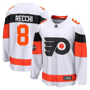 Mark Recchi Men's Fanatics Branded Philadelphia Flyers Breakaway White 2024 Stadium Series Jersey