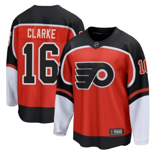 Bobby Clarke Men's Fanatics Branded Philadelphia Flyers Breakaway Orange 2020/21 Special Edition Jersey