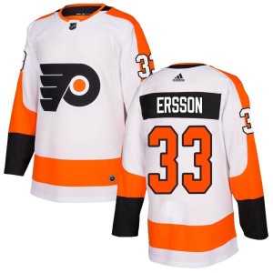 Samuel Ersson Youth Adidas Philadelphia Flyers Authentic White Jersey
