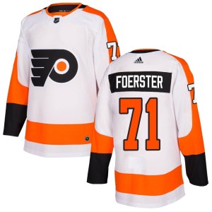 Tyson Foerster Youth Adidas Philadelphia Flyers Authentic White Jersey