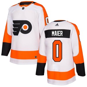 Nolan Maier Youth Adidas Philadelphia Flyers Authentic White Jersey