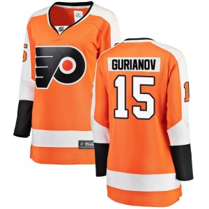 Denis Gurianov Women's Fanatics Branded Philadelphia Flyers Breakaway Orange Home Jersey