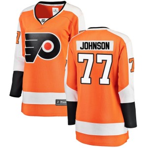Erik Johnson Women's Fanatics Branded Philadelphia Flyers Breakaway Orange Home Jersey