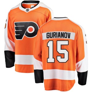Denis Gurianov Men's Fanatics Branded Philadelphia Flyers Breakaway Orange Home Jersey