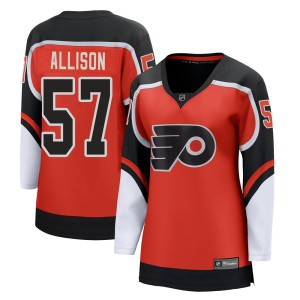 Wade Allison Women's Fanatics Branded Philadelphia Flyers Breakaway Orange 2020/21 Special Edition Jersey
