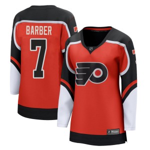 Bill Barber Women's Fanatics Branded Philadelphia Flyers Breakaway Orange 2020/21 Special Edition Jersey