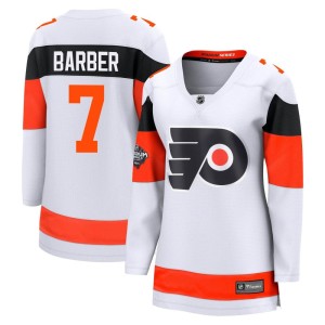 Bill Barber Women's Fanatics Branded Philadelphia Flyers Breakaway White 2024 Stadium Series Jersey