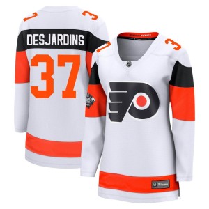 Eric Desjardins Women's Fanatics Branded Philadelphia Flyers Breakaway White 2024 Stadium Series Jersey