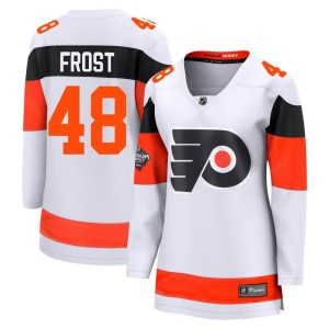 Morgan Frost Women's Fanatics Branded Philadelphia Flyers Breakaway White 2024 Stadium Series Jersey