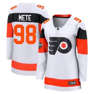 Victor Mete Women's Fanatics Branded Philadelphia Flyers Breakaway White 2024 Stadium Series Jersey