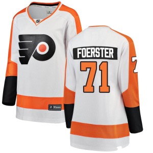 Tyson Foerster Women's Fanatics Branded Philadelphia Flyers Breakaway White Away Jersey