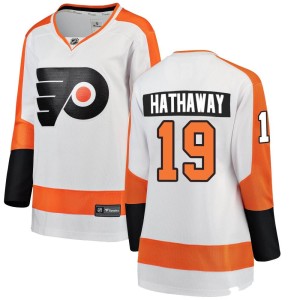 Garnet Hathaway Women's Fanatics Branded Philadelphia Flyers Breakaway White Away Jersey