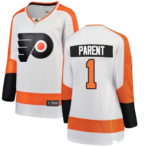 Bernie Parent Women's Fanatics Branded Philadelphia Flyers Breakaway White Away Jersey