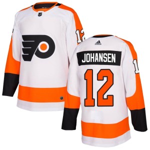 Ryan Johansen Men's Adidas Philadelphia Flyers Authentic White Jersey