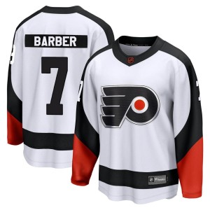 Bill Barber Men's Fanatics Branded Philadelphia Flyers Breakaway White Special Edition 2.0 Jersey