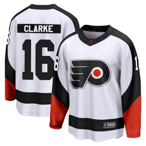 Bobby Clarke Men's Fanatics Branded Philadelphia Flyers Breakaway White Special Edition 2.0 Jersey