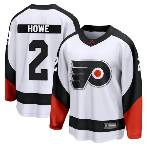 Mark Howe Men's Fanatics Branded Philadelphia Flyers Breakaway White Special Edition 2.0 Jersey