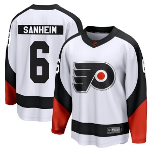 Travis Sanheim Men's Fanatics Branded Philadelphia Flyers Breakaway White Special Edition 2.0 Jersey