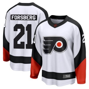 Peter Forsberg Youth Fanatics Branded Philadelphia Flyers Breakaway White Special Edition 2.0 Jersey
