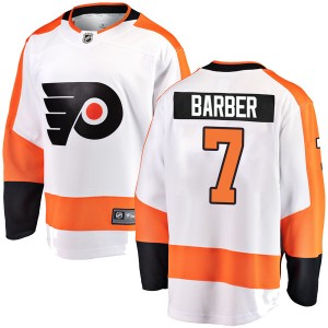 Bill Barber Youth Fanatics Branded Philadelphia Flyers Breakaway White Away Jersey