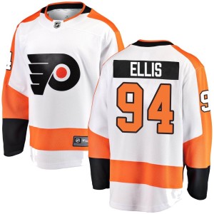 Ryan Ellis Youth Fanatics Branded Philadelphia Flyers Breakaway White Away Jersey