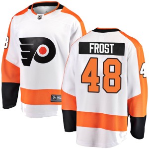 Morgan Frost Youth Fanatics Branded Philadelphia Flyers Breakaway White ized Away Jersey