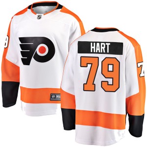 Carter Hart Youth Fanatics Branded Philadelphia Flyers Breakaway White Away Jersey